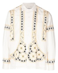 Bode Embroidered Pullover Shirt