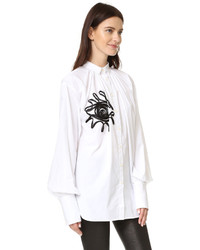 Tome Embroidered Shirt With Evil Eye