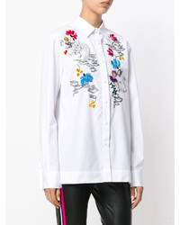 Ermanno Scervino Floral Embroidered Shirt