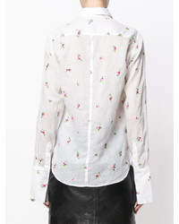 Isabel Marant Floral Embroidered Shirt