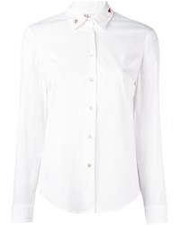 RED Valentino Embroidered Collar Shirt