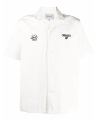 Carhartt WIP Cartograph Logo Embroidered Shirt