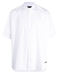 Comme des Garcons Homme Comme Des Garons Homme Logo Embroidered Cotton Shirt