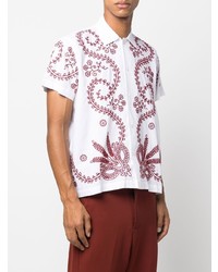 Bode Embroidered Button Up Shirt