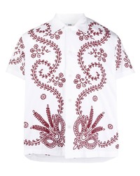 Bode Embroidered Button Up Shirt