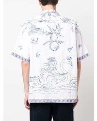 Damir Doma Embroidered Design Cotton Shirt