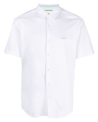BOSS Embroidered Logo Short Sleeve Shirt
