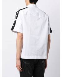Givenchy Embroidered Logo Short Sleeved Shirt