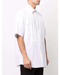 Valentino Embroidered Motif Short Sleeved Shirt