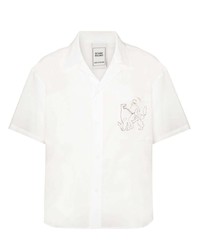 Bethany Williams Embroidered Motif Short Sleeved Shirt