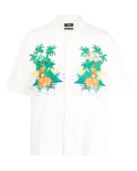 FIVE CM Embroidered Trees Short Sleeve Shirt
