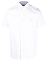 Tommy Hilfiger Logo Embroidered Short Sleeve Shirt