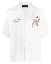 Represent Logo Print Short Sleeve Shirt