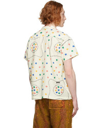 Bode Off White Fleurette Shirt