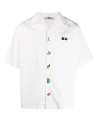 Gcds Ricky And Morty Embroidered Shirt