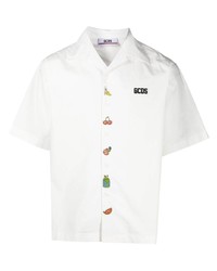Gcds Ricky And Morty Embroidered Shirt