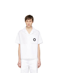 Craig Green White Embroidered Hole Shirt