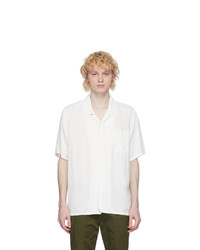 VISVIM White Rayon Free Edge Shirt