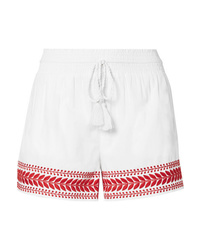 J.Crew Embroidered Cotton Voile Shorts