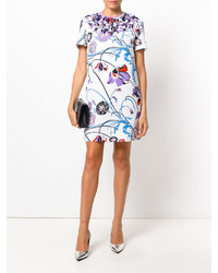 Emilio Pucci Embroidered Short Sleeve Dress