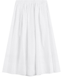 Vanessa Bruno Cotton Skirt With Embroidery