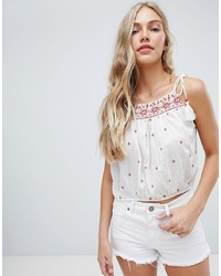Free People Eternal Love Embroidered Top