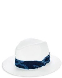 Rag & Bone Embroidered Straw Panama Hat
