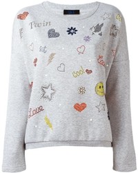 Twin-Set Embroidered Sweatshirt