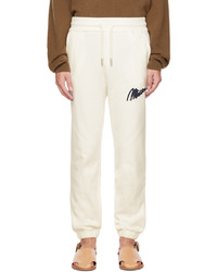 Missoni Off White Embroidered Lounge Pants
