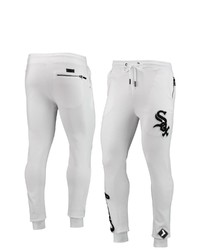 PRO STANDARD White Chicago White Sox Team Logo Jogger Pants At Nordstrom