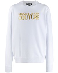 VERSACE JEANS COUTURE Embroidered Logo Sweatshirt