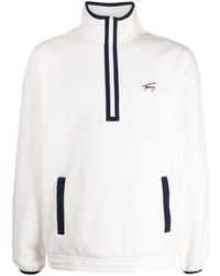 Tommy Jeans Logo Embroidered High Neck Sweatshirt