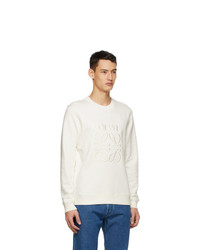 Loewe Off White Anagram Embroidered Sweatshirt