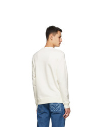 Loewe Off White Anagram Embroidered Sweatshirt