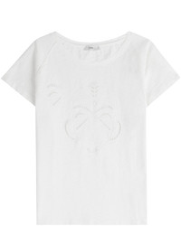 Closed Embroidered Organic Cotton T Shirt