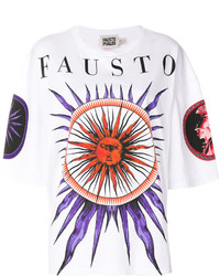 Fausto Puglisi Embroidered Oversized T Shirt