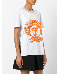 Fendi Embroidered T Shirt
