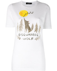 Dsquared2 Embroidered T Shirt