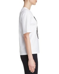 Kenzo Peace World Embroidered Cotton Tee