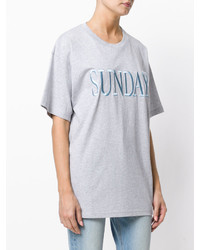 Alberta Ferretti Sunday Embroidered T Shirt
