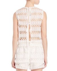 Alexis Georgette Embroidered Tank