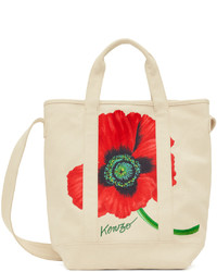 White Embroidered Tote Bag