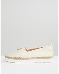 Love Moschino Quilted Espadrilles
