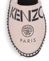 Kenzo Uni Logo Espadrille Flats