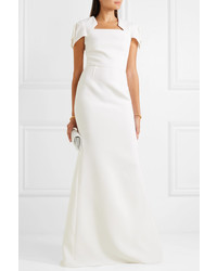 Roland Mouret Clovelly Wool Crepe Gown