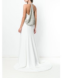 Parlor Draped Back Gown