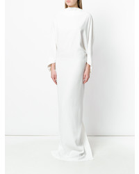 Chalayan Draped High Neck Gown