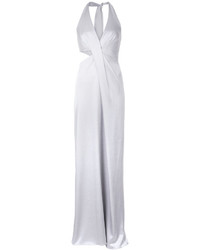 Halston Heritage Asymmetric Sleeveless Gown