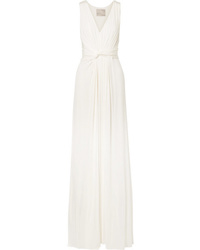 Jason Wu Ruched Stretch Jersey Gown