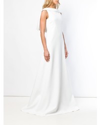 Givenchy Sleeveless Cape Gown